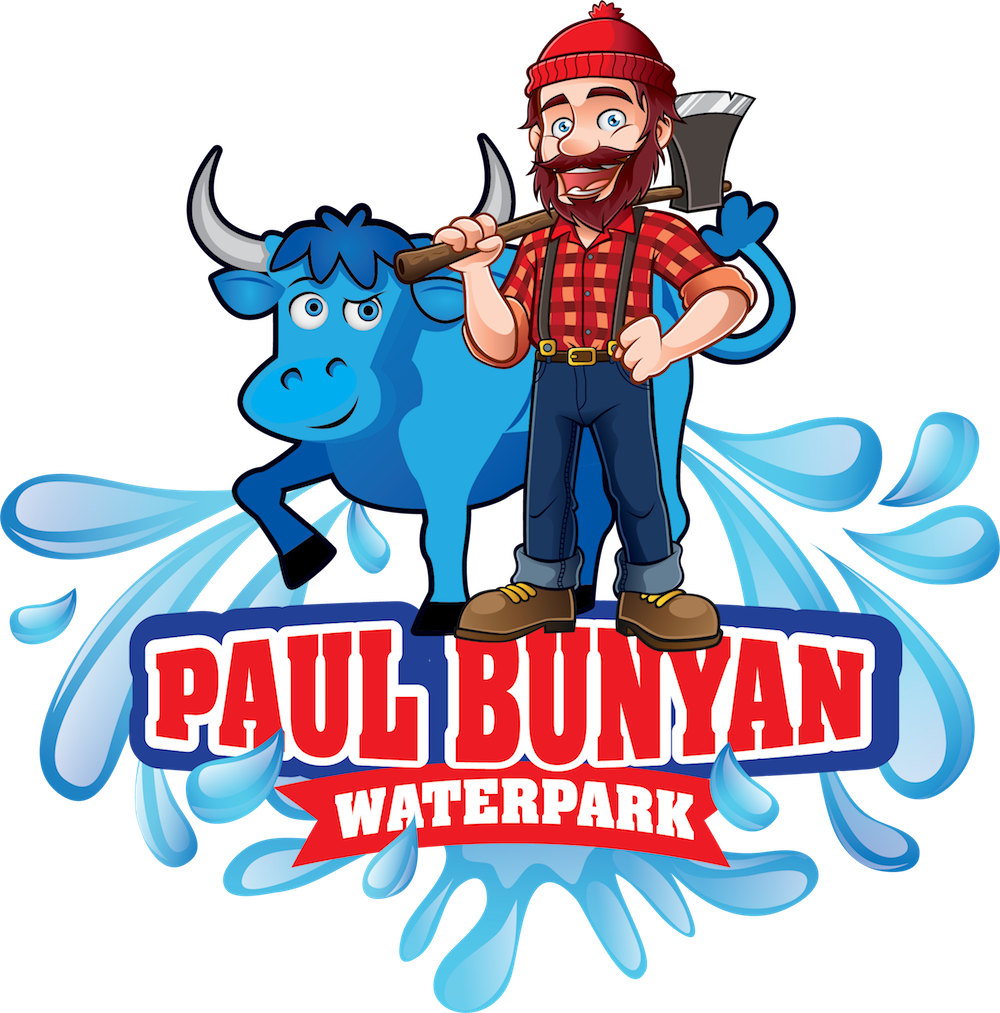 The Paul Bunyan Waterpark logo.